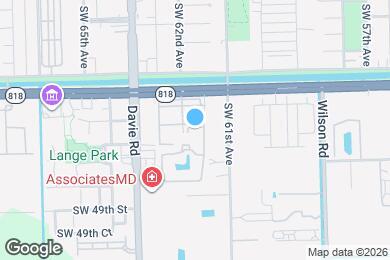 Map image of the property - 4725 SW 62nd Ave