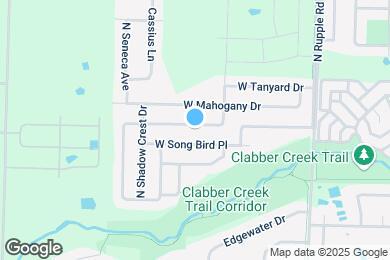 Map image of the property - 4057 W Spring House Dr