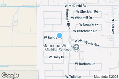 Map image of the property - 46009 W Belle Ave