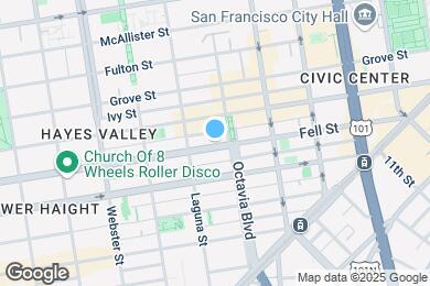 Map image of the property - 436 Fell St