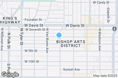 Map image of the property - 600 W 8th St