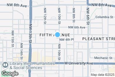 Map image of the property - 412 NW 10th St