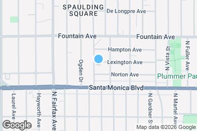 Map image of the property - 7730 Lexington Ave