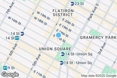 Map image of the property - 20 E 17th St