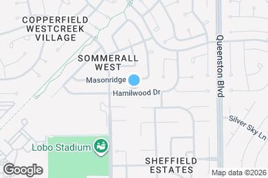 Map image of the property - 17402 Hamilwood Dr