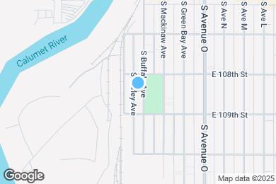 Map image of the property - 10826 S Buffalo Ave