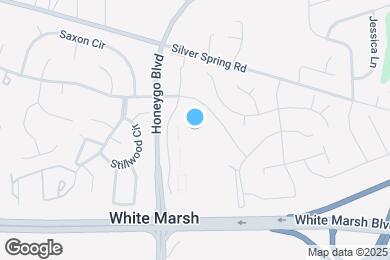 Map image of the property - The Crossings at White Marsh Apartments