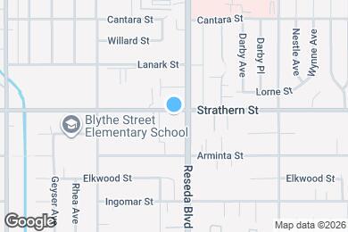 Map image of the property - 7947 Reseda Blvd