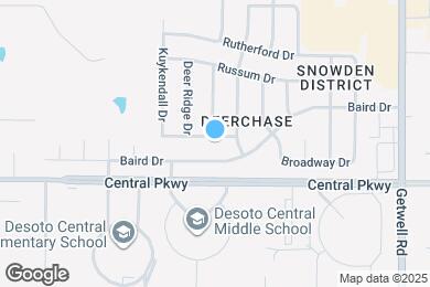 Map image of the property - 2605 Hunters Pointe Dr