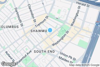 Map image of the property - 281 Shawmut Ave