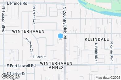 Map image of the property - 3357 N Country Club Rd