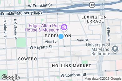 Map image of the property - CenterWest Apartments - Combined