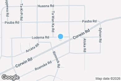 Map image of the property - 19650 Corwin Rd