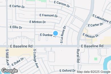Map image of the property - 515 E Dunbar Dr