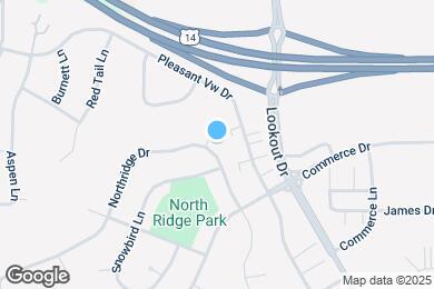 Map image of the property - 2461 Northridge Dr