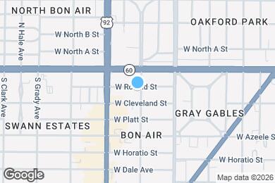 Map image of the property - 3702 W Roland St