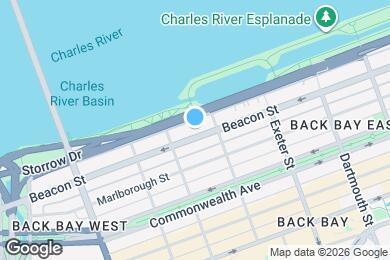 Map image of the property - 350 Beacon St