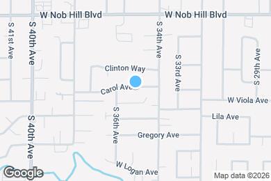 Map image of the property - 3502 Carol Ave