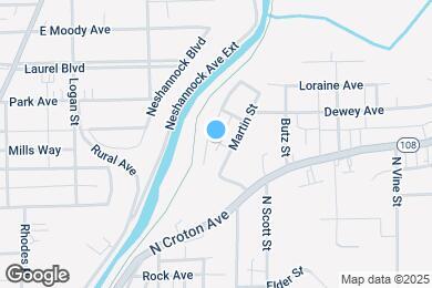 Map image of the property - 416 Riverview Ave