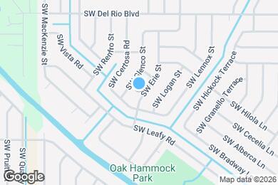 Map image of the property - 1942 SW Erie St
