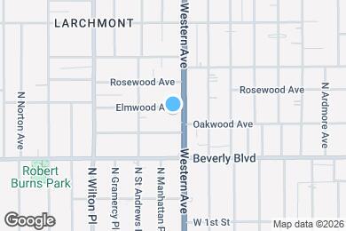 Map image of the property - 4712 Elmwood Ave