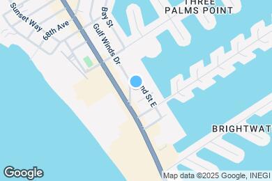 Map image of the property - 6161 Gulf Winds Dr