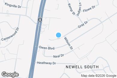 Map image of the property - 314 Gray Dr