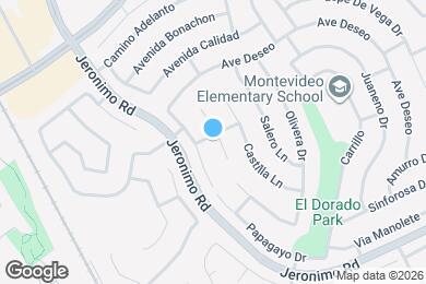 Map image of the property - 24151 El Tiradore Cir