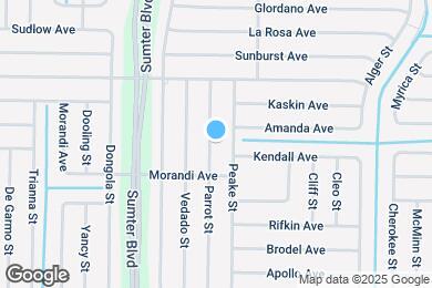 Map image of the property - 2728 Parrot St