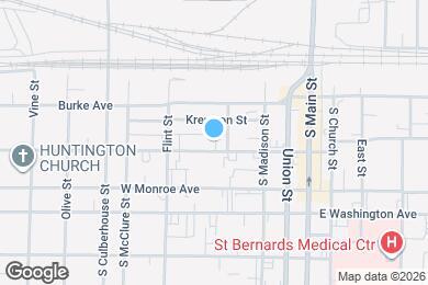 Map image of the property - 420 W Huntington Ave