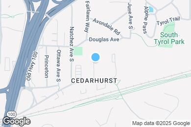 Map image of the property - 4536 Cedar Lake Rd S