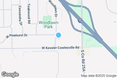 Map image of the property - 235 Woodlawn Dr