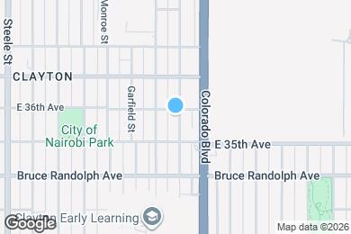 Map image of the property - 3549 N Harrison St