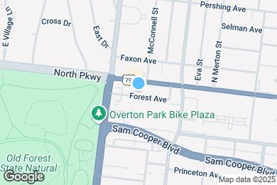 Map image of the property - 2384 Forest Ave