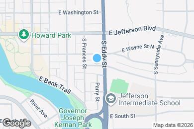 Map image of the property - 1023 Quimby St