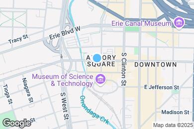 Map image of the property - 311 W Fayette St