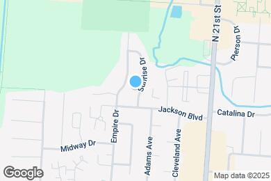 Map image of the property - 1049 Sunrise Dr