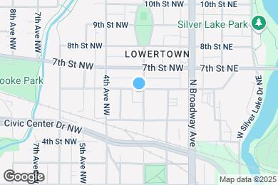 Map image of the property - 537 2nd Ave NW