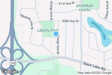 Map image of the property - 5909 Ensign Ave N