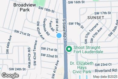 Map image of the property - 1950 SW 41st Ave