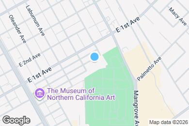 Map image of the property - 477 E Sacramento Ave