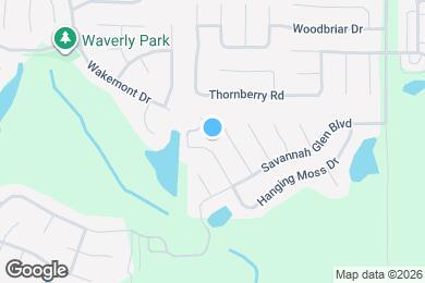 Map image of the property - 4406 Hanging Moss Dr