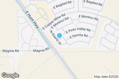 Map image of the property - 28067 N Quartz Dr