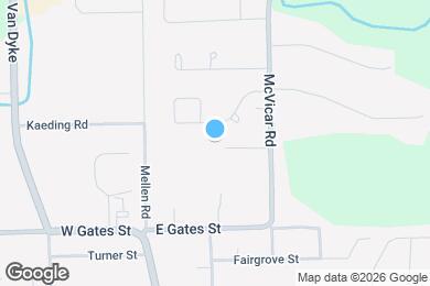 Map image of the property - 12395 South Ln