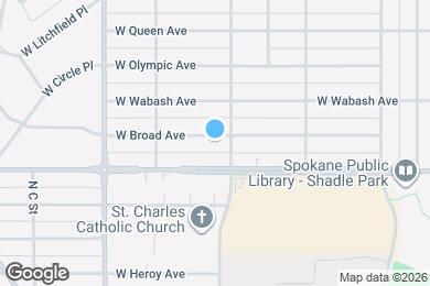 Map image of the property - 2611 W Broad Ave