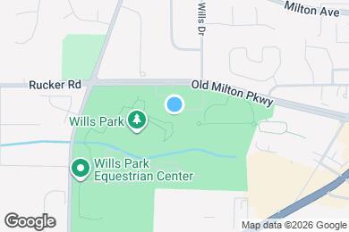 Map image of the property - 2616 Vintage Dr