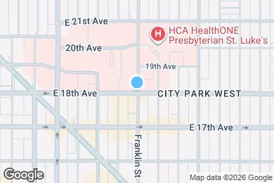 Map image of the property - 1373 Franklin St