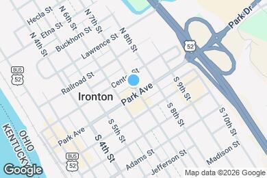 Map image of the property - 116 S 7th St