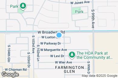 Map image of the property - 10117 W Luxton Ln
