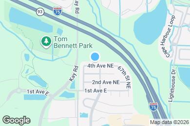 Map image of the property - 6423 4th Ave NE